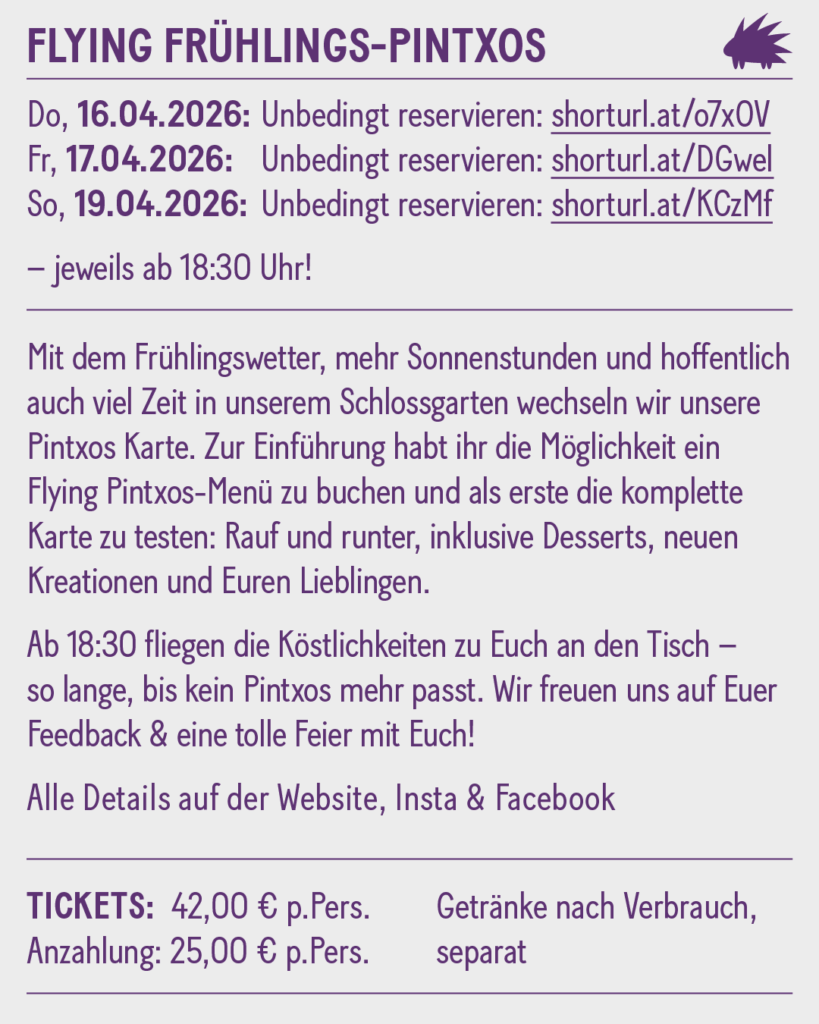 Stachelschwein_Event_2026-04_FlyingFrühlingsPintxos2