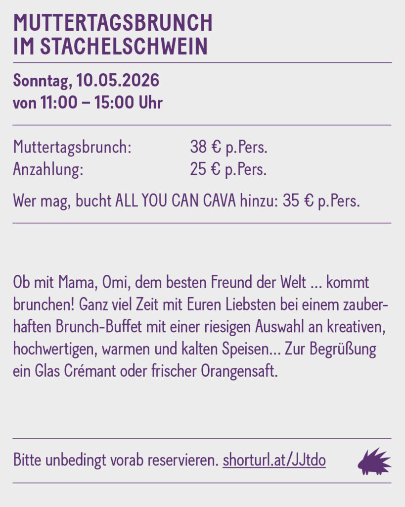 Stachelschwein_Event_2026_Muttertag2